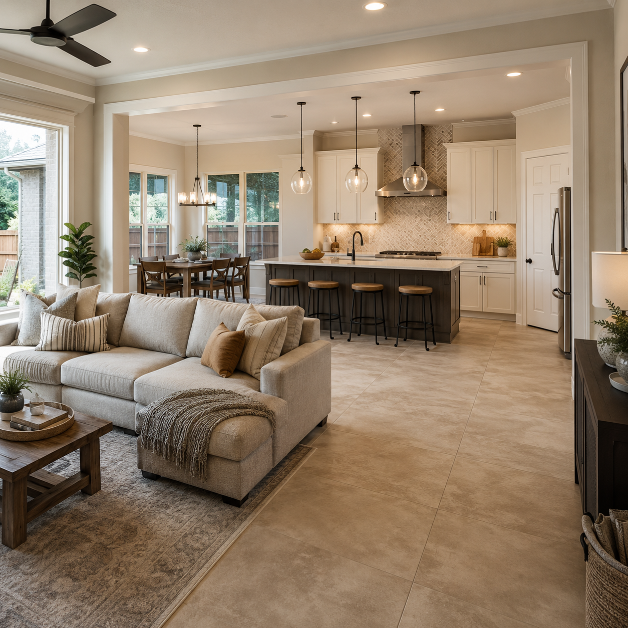 Tile and flooring for a Whitby home renovation