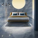 24x48 ASL Blue Polished Porcelain Tile Final Sale