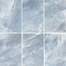 24x48 ASL Blue Polished Porcelain Tile Final Sale