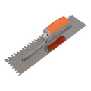 16"x4" Euro Trowel  (tiger notch)