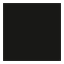 24x24 Solid Super Black Matte Porcelain Tile