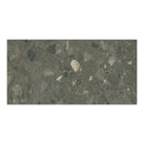 24x48 Verona Terrazzo Dark Grey Carving Porcelain Matte Tile