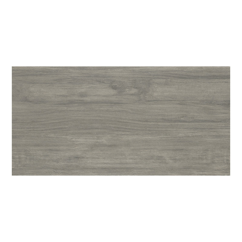 24x48 Oxford Grey Wooden Look Matte Porcelain Tile (32 CT/PA)