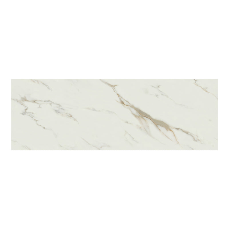 9mm 36x104 Calacatta Oro Porcelain Polished Slab Final Sale (900x2600 mm)