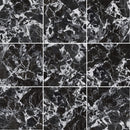 48x48 Berlin Black Porcelain Matte Tile