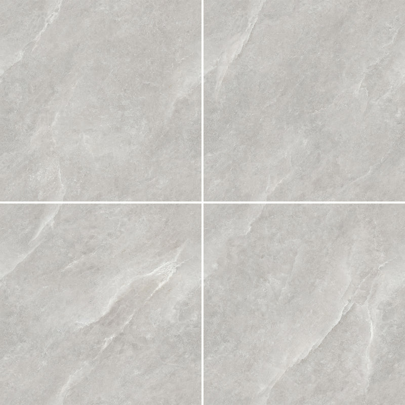 48x48 Roman Grey Porcelain Matte Tile