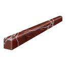 1/2"x12" Rustic Ruby Polished Marble Deco-Bar