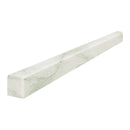 1/2x12 Moscato Argento Honed Marble Deco-Bar