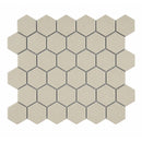 Hexagon Matte Sand Mosaic
