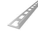 3/8"(10mm)x8' Diaplas Aluminum Regular L Shaped Satin Anodized Profile