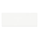 18x47.17 Shower Bench White Engineered Stone