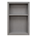 15x24 Shower Niche Grey Engineered Stone