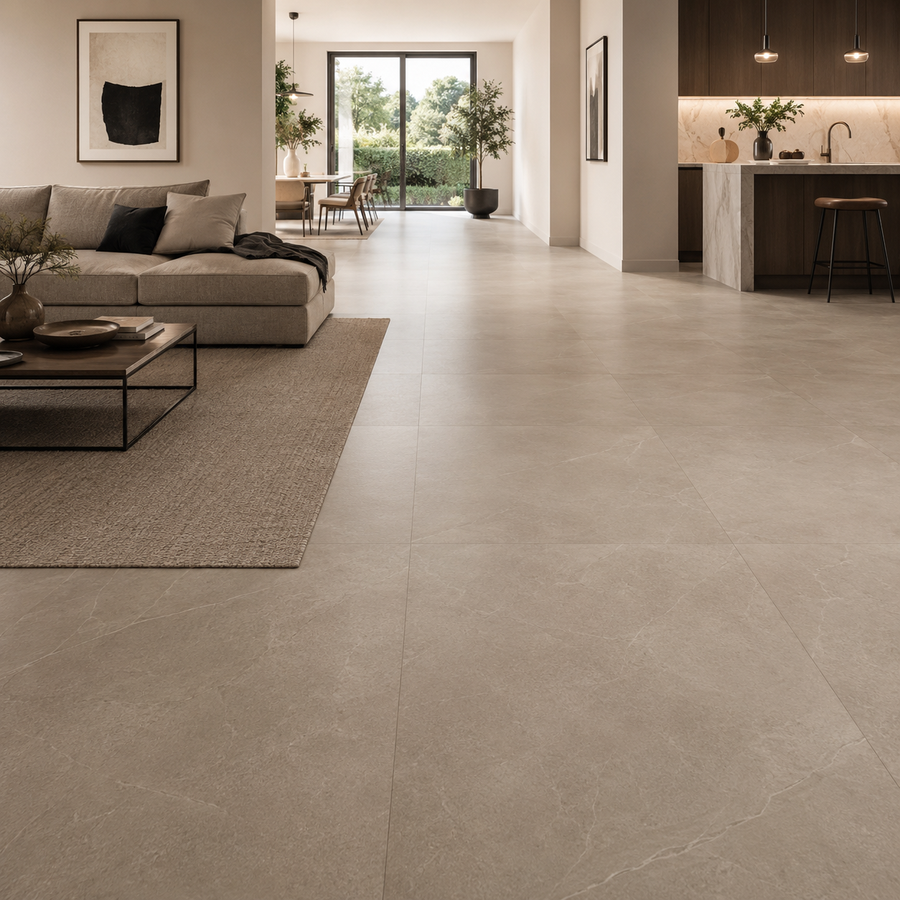 Floor tile for Ajax entrances, kitchens and living spaces