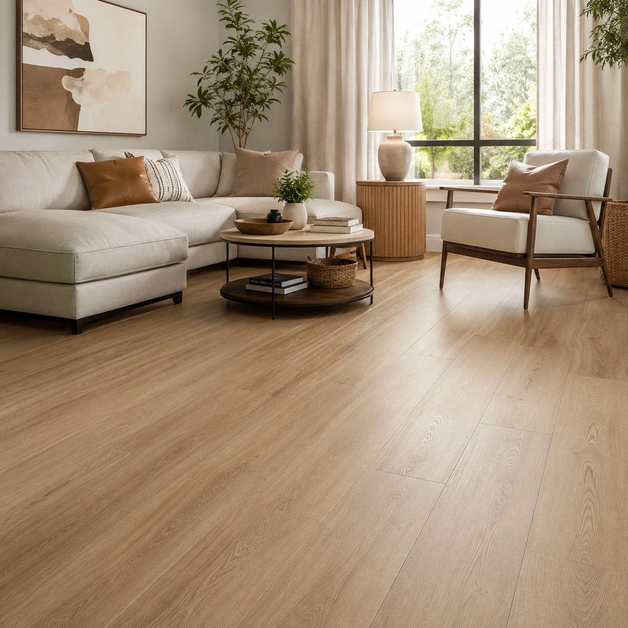 Vinyl flooring for Fredericton basements kitchens entries and living spaces
