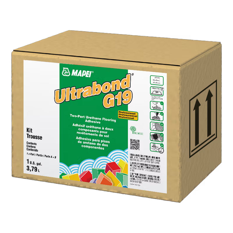 3.79 L Mapei Ultrabond G19 Professional Two-Part Urethane Flooring Adhesive