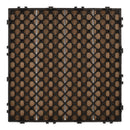 12x12 Teak Wood Plastic Composite Decking Tile (300x300x22 mm)