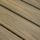 12x12 Antique Wood Plastic Composite Decking Tile (300x300x22 mm)