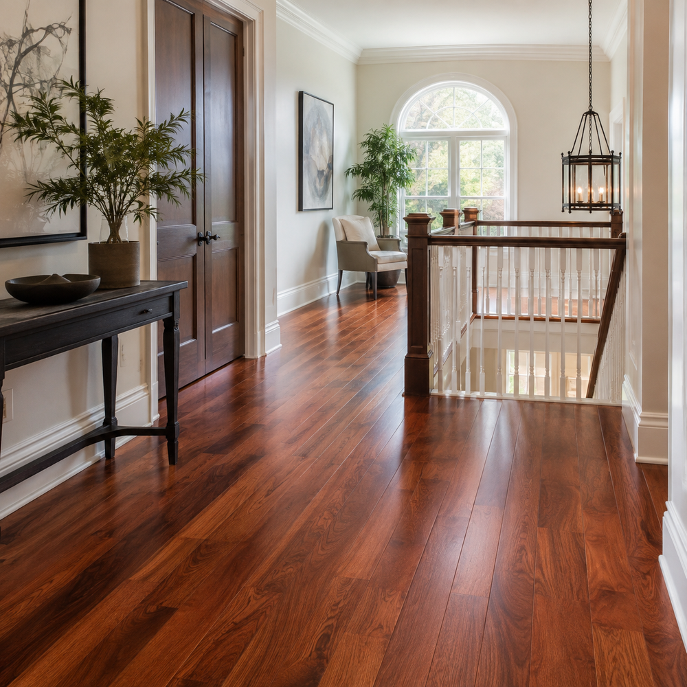 Hardwood flooring for a Burlington home