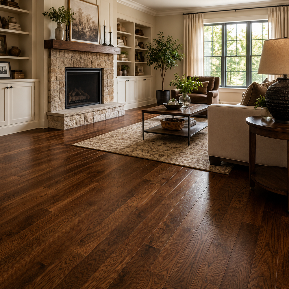 Hardwood flooring for a Newmarket home