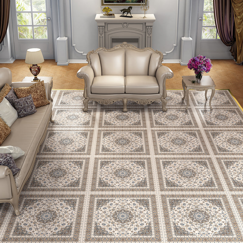 24x24 Persian Motif Glazed Porcelain Tile