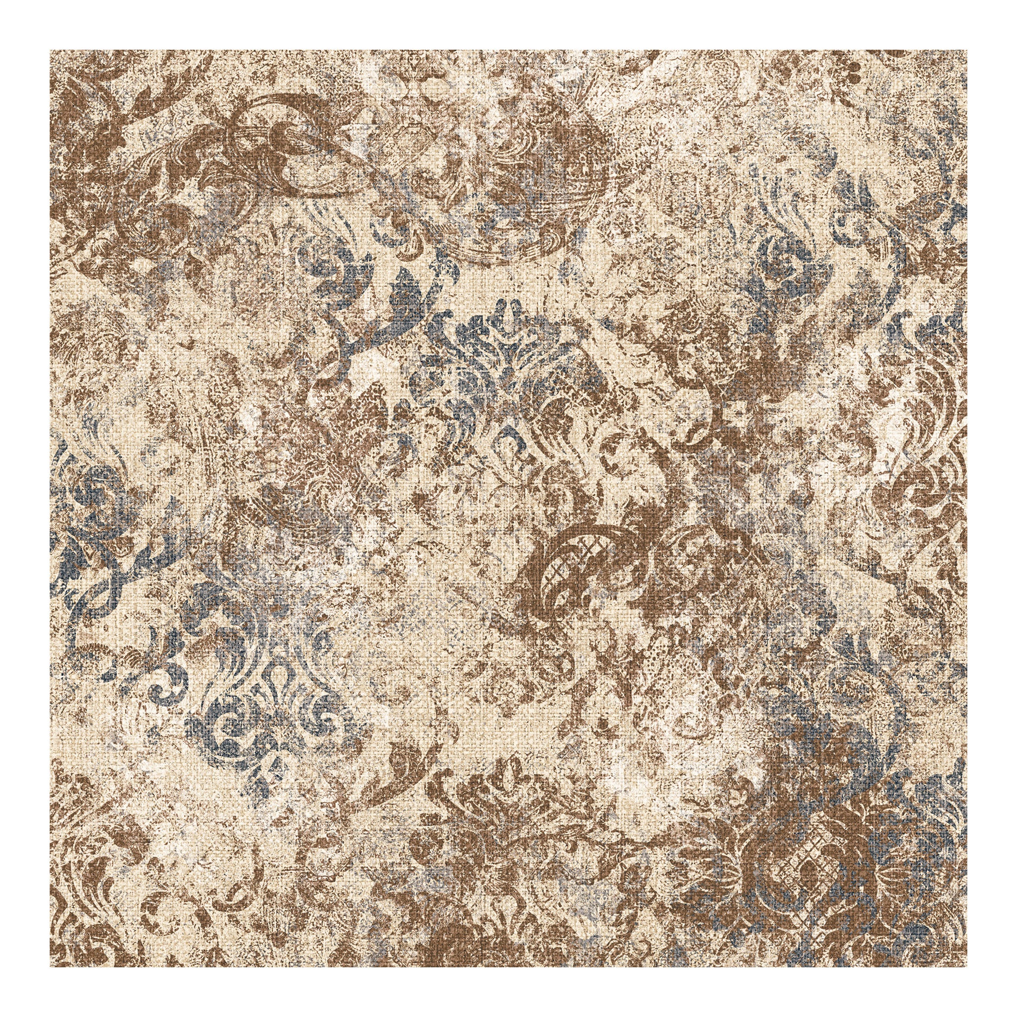 Ceramic Tile Rugs 24x24 Persian Oriental Rug Glazed Porcelain Tile