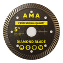 5" Diamond Blade for Porcelain Slab (125x22.23 mm)