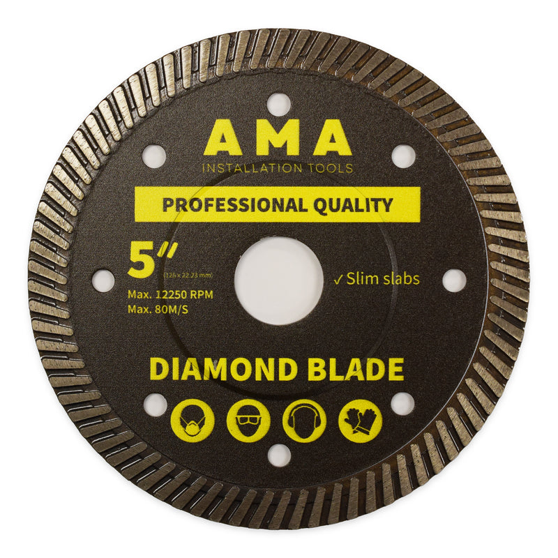 5" Diamond Blade for Porcelain Slab (125x22.23 mm)