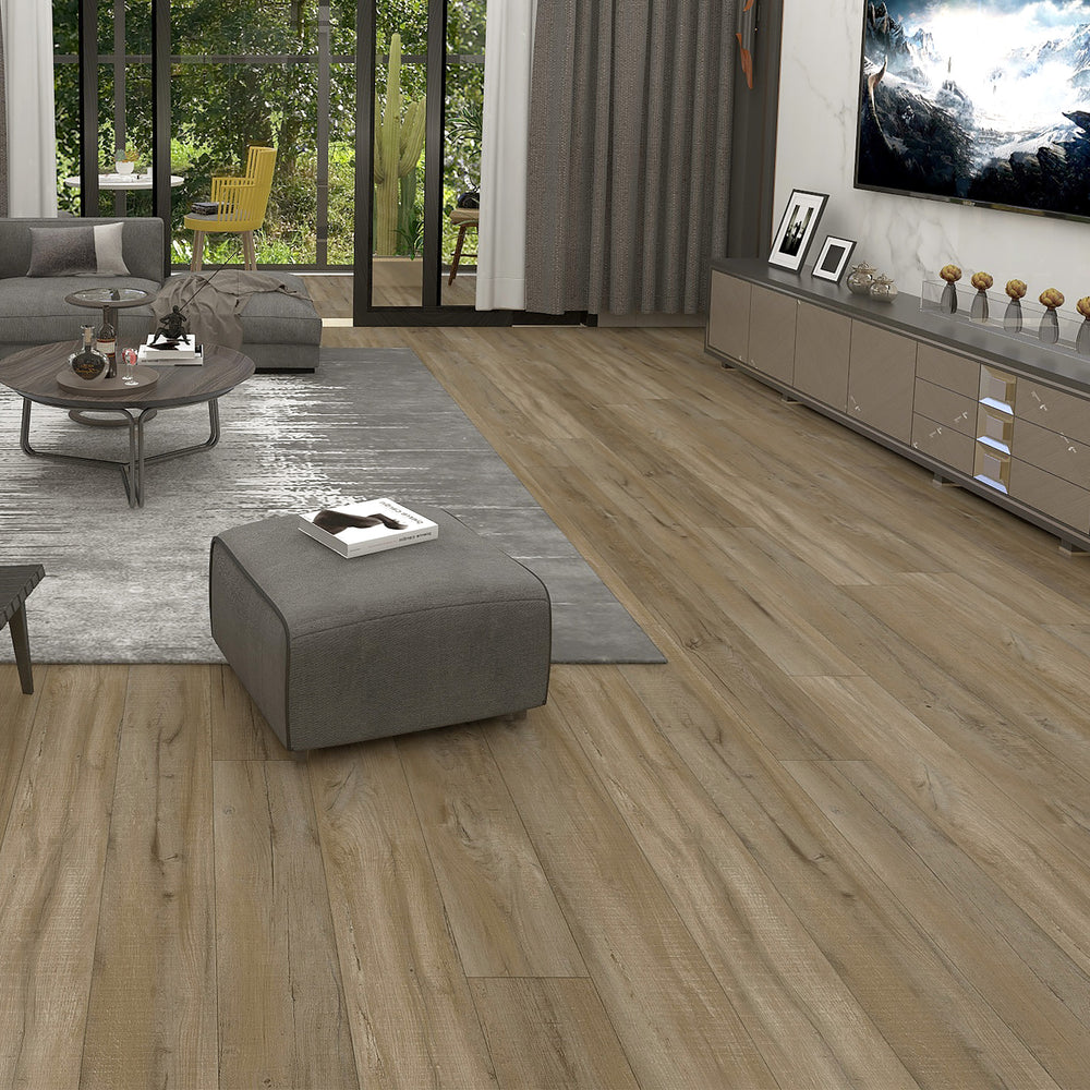 Laminate flooring in a Forest Hill renovation