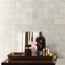 2x2 Ivory Cement Look Matte Porcelain Mosaic