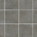 24x24 Cinder Grey Cement Look Matte Porcelain Tile
