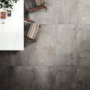 24x48 Cinder Grey Cement Look Matte PorcelainTile