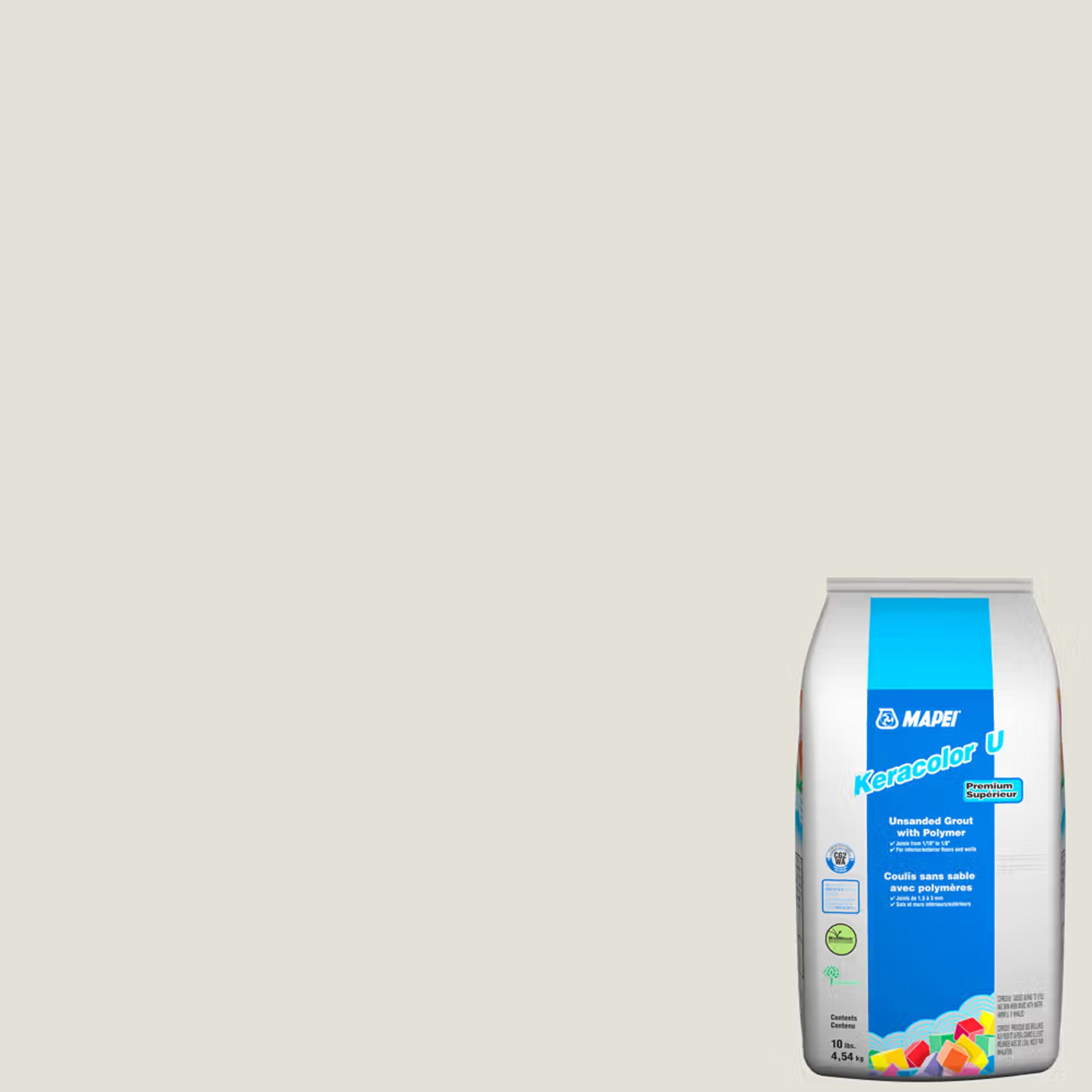 Mapei 10 lbs Keracolor #5220 Eggshell Unsanded Grout