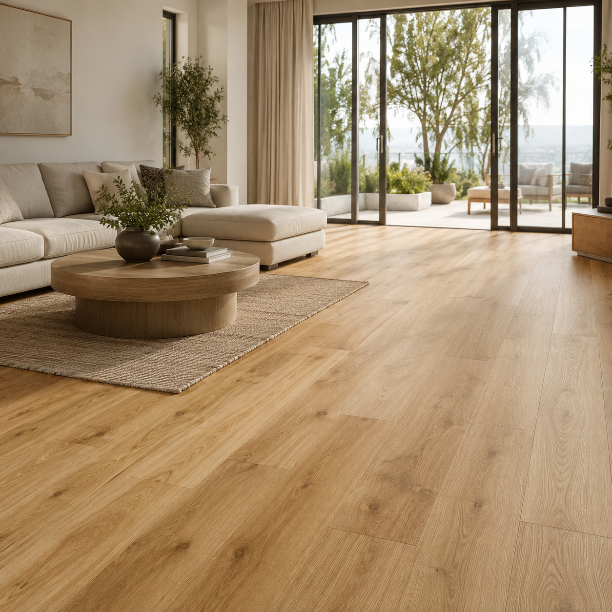 Laminate and engineered hardwood for Fredericton living rooms bedrooms and renovations
