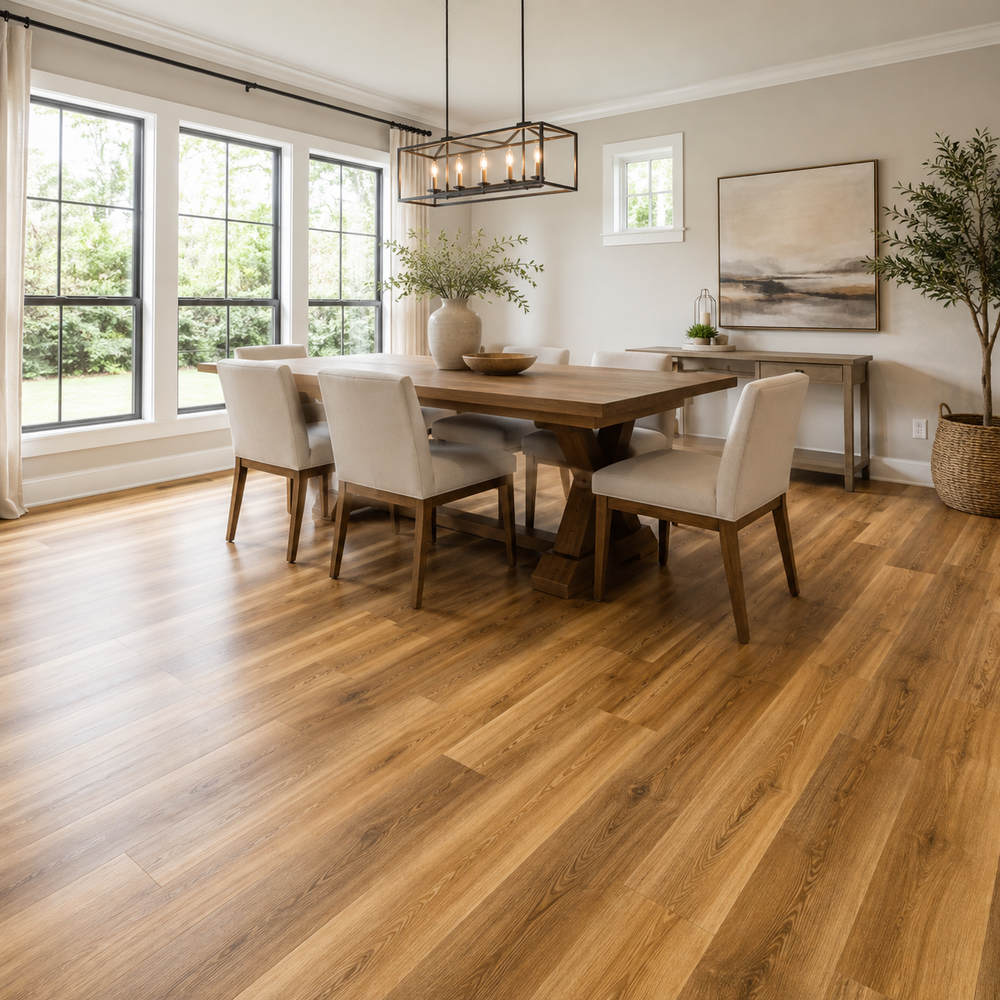 Laminate flooring in a Bathurst living room or bedroom