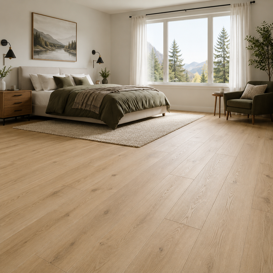 Laminate flooring for Quispamsis living spaces