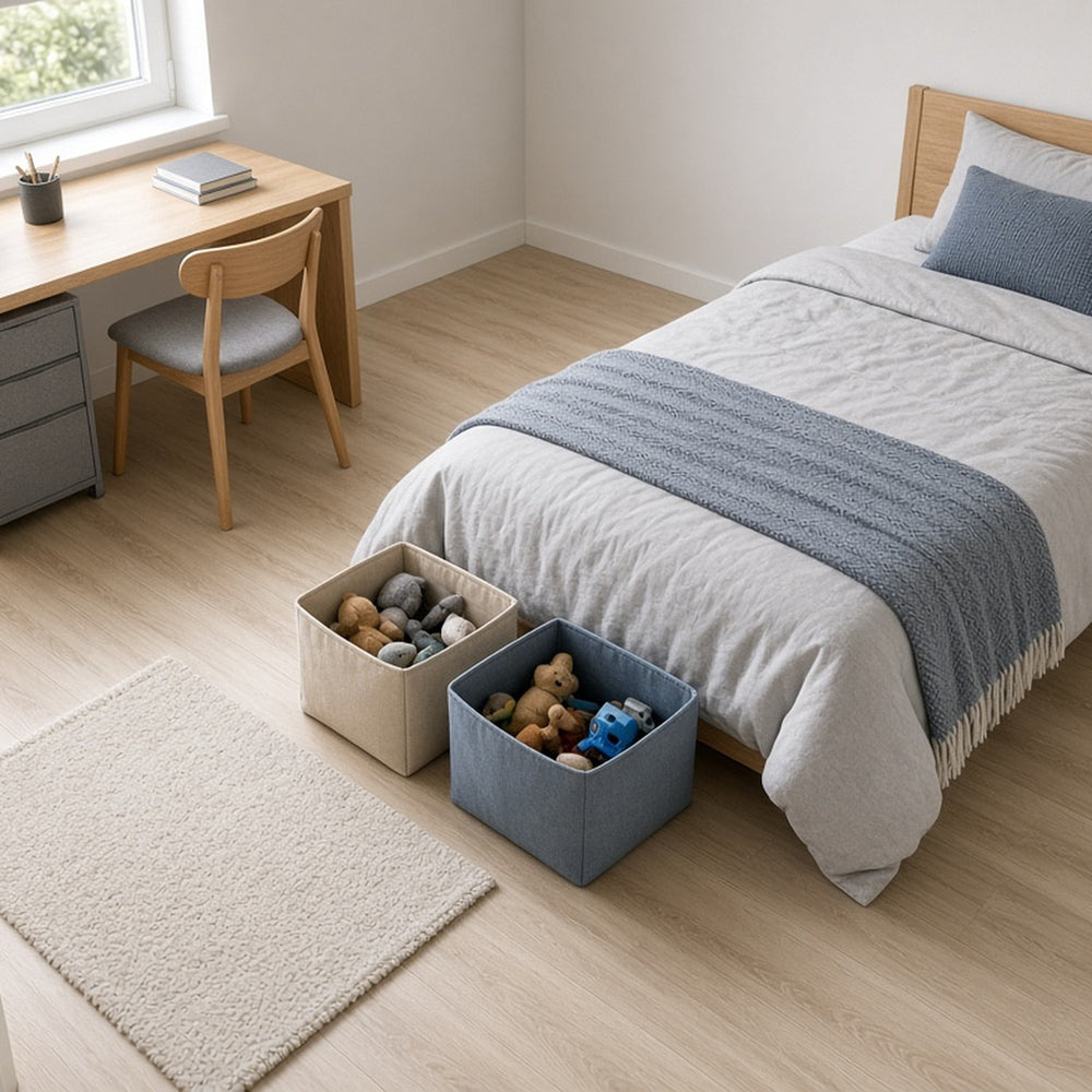 Laminate flooring in a Don Mills renovation