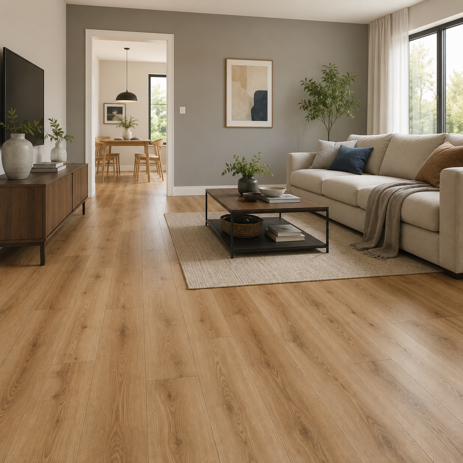 Laminate flooring for Rothesay living spaces