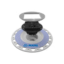 Mapei Mapeguard Drain with Bonding Flange (PVC base White for 2" Drain Waste Vent Pipe)