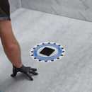 Mapei Mapeguard Drain with Bonding Flange (PVC base White for 2" Drain Waste Vent Pipe)