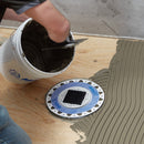 Mapei Mapeguard Drain with Bonding Flange (PVC base White for 2" Drain Waste Vent Pipe)