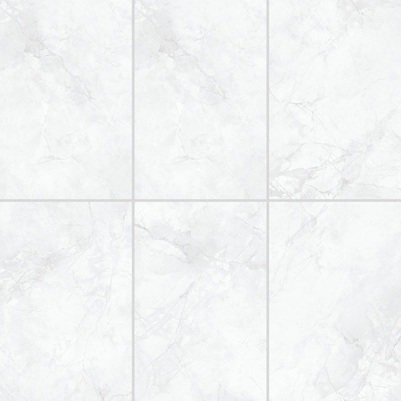 24x48 Splendor White Porcelain Matte Tile