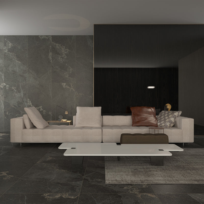 24x48 Galaxy Charm Black Porcelain Matte Tile