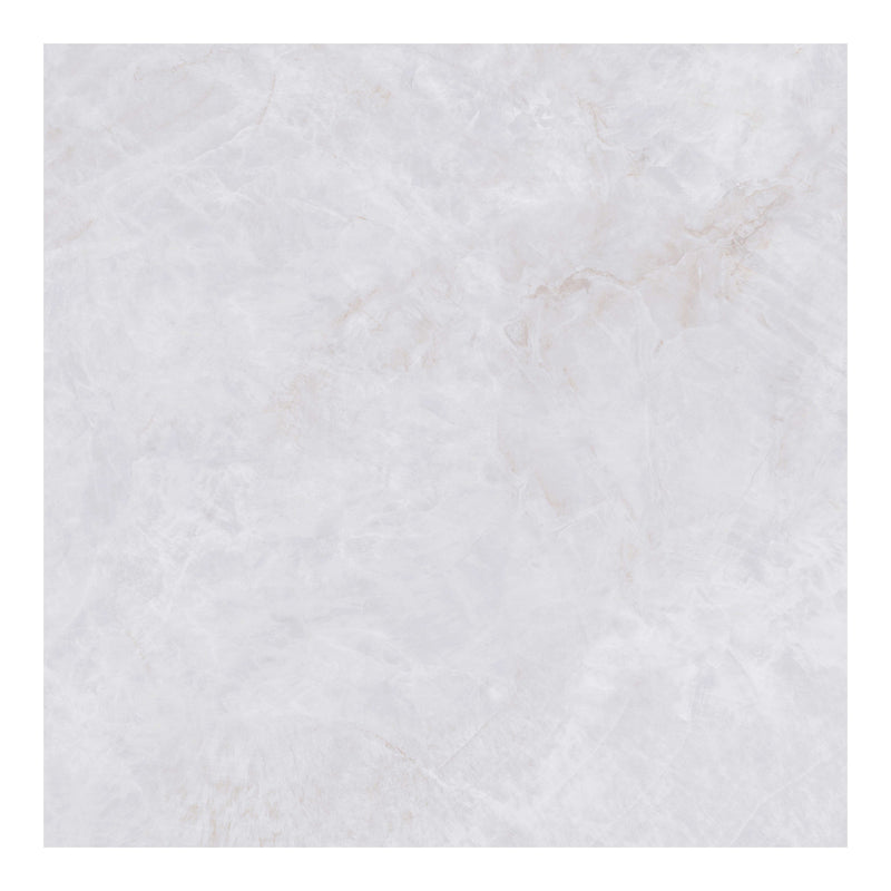 48x48 Gris Stone Cream Porcelain Polished Tile