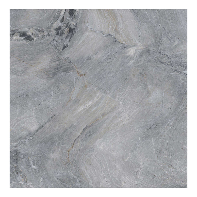 48x48 Gris Stone Mist Porcelain Polished Tile