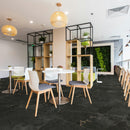 12 mm 63x126 Sky Realm Black Porcelain Glazed Polished Large Slab Final Sale