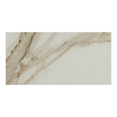 12x24 Regallo Calacatta Marbella Polished Porcelain Tile