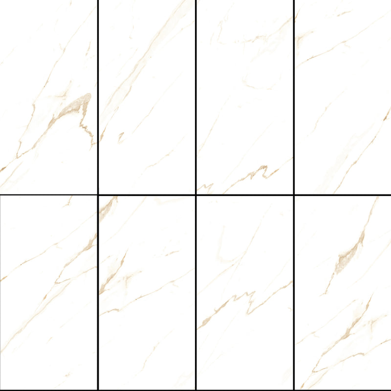 24x48 San Marino Gold Polished Porcelain Tile (Approx. 16 sf/box)