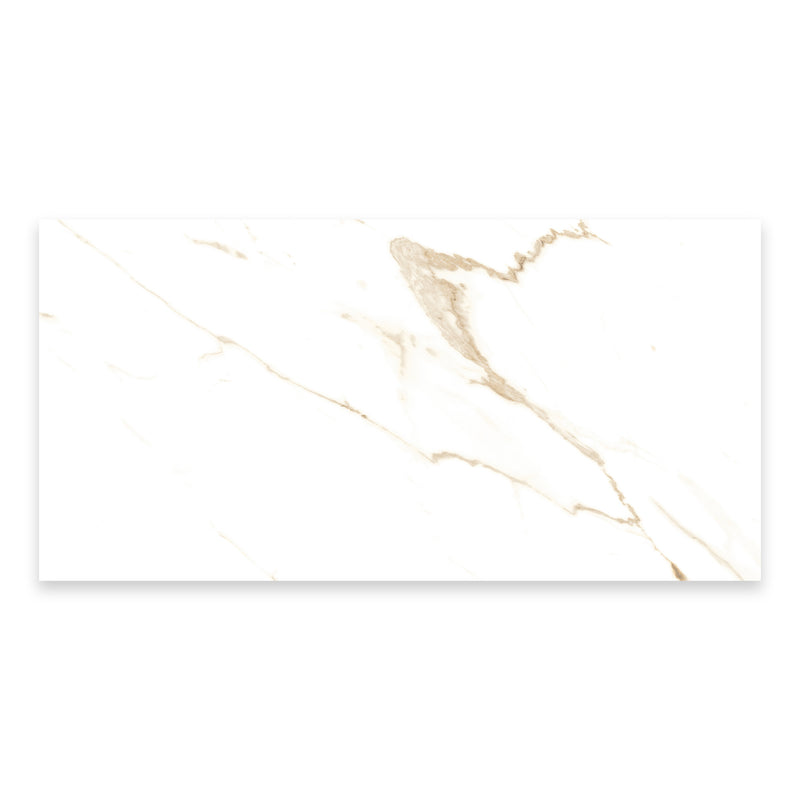 12x24 San Marino Gold Polished Porcelain Tile (Approx. 16 sf/box)