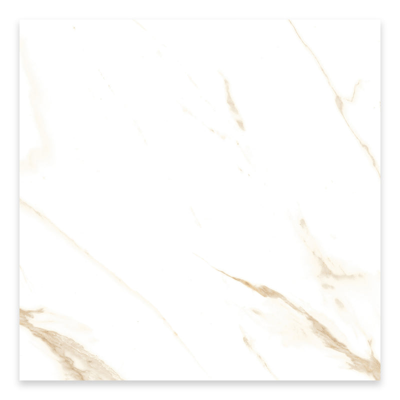 24x24 San Marino Gold Polished Porcelain Tile (Approx. 16 sf/box)