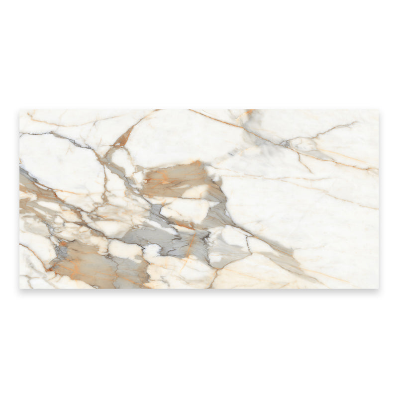 24x48 San Marino Macchia Polished Porcelain Tile (Approx. 16 sf/box)